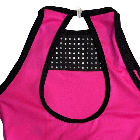 CURTAIN CALL Dance Dress Costume Girls Size CLA Pink Black Leotard Barbie-Core - Picture 4 of 16